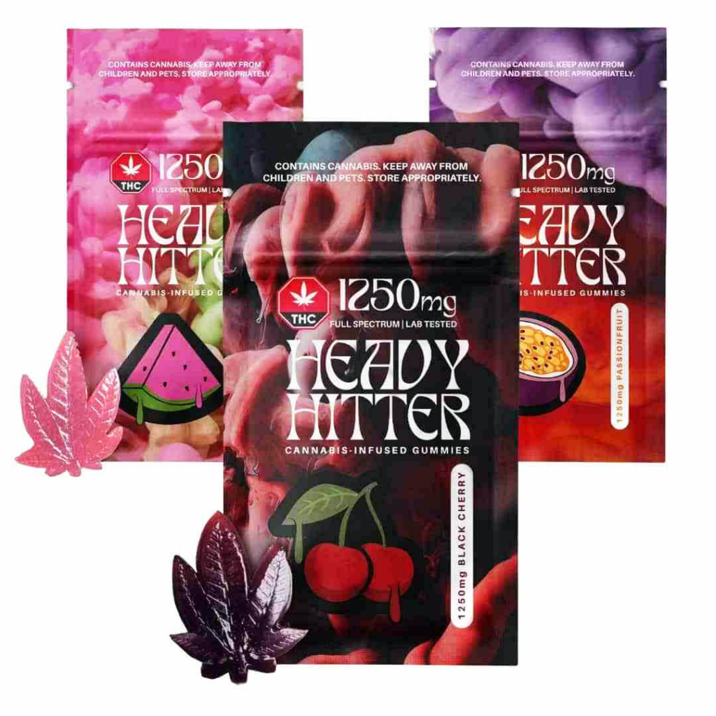 heavy hitter 1250mg infused cannabis edibles