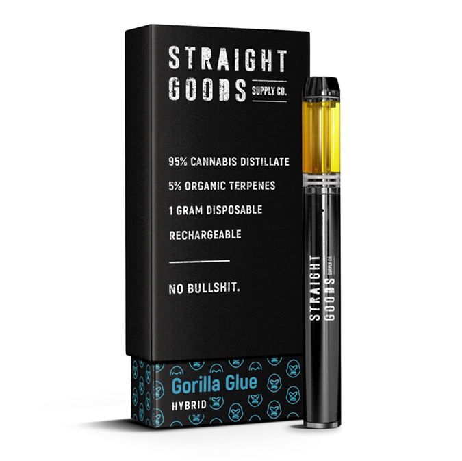 Straight Goods – Disposable Vape Pens (1G) 1 straight goods – disposable vape pens (1g)