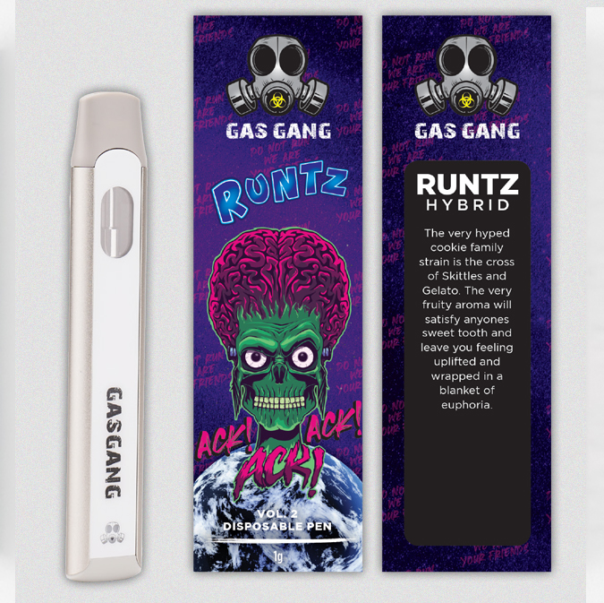 Gas Gang | Disposable Vape Pen (1G) **Assorted** 31 gas gang | disposable vape pen (1g) **assorted** - image 31