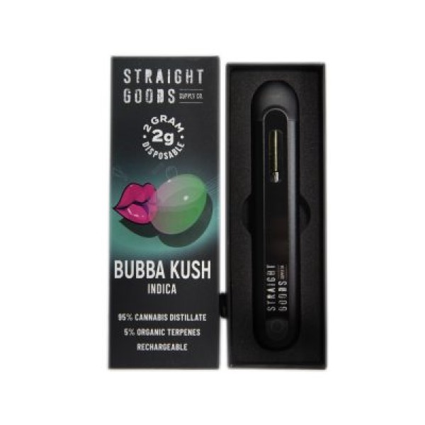 Straight Goods | Disposable Distillate Vape Pen (2G) 9 straight goods | disposable distillate vape pen (2g) - image 9