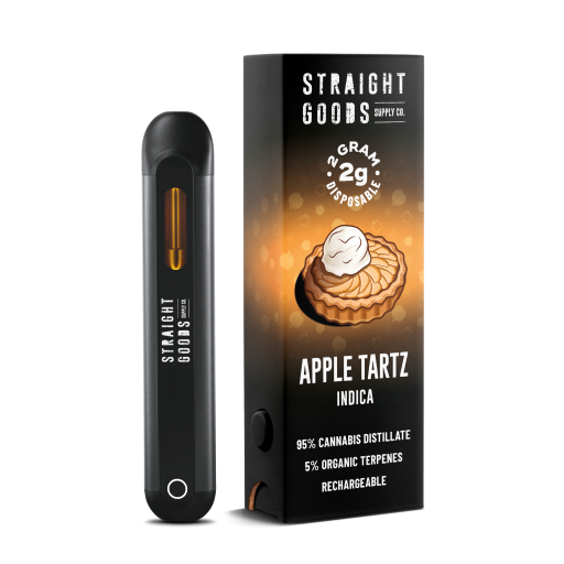 Straight Goods | Disposable Distillate Vape Pen (2G) 1 straight goods | disposable distillate vape pen (2g)