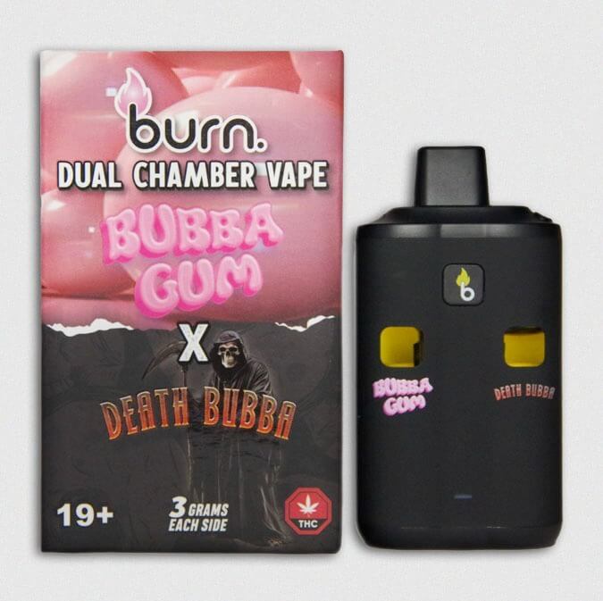 Burn Co. | Dual Chamber Disposable Vapes (6G) 1 burn co. | dual chamber disposable vapes (6g)