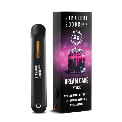 Straight Goods | Disposable Distillate Vape Pen (2G) 2 straight goods | disposable distillate vape pen (2g) - image 2